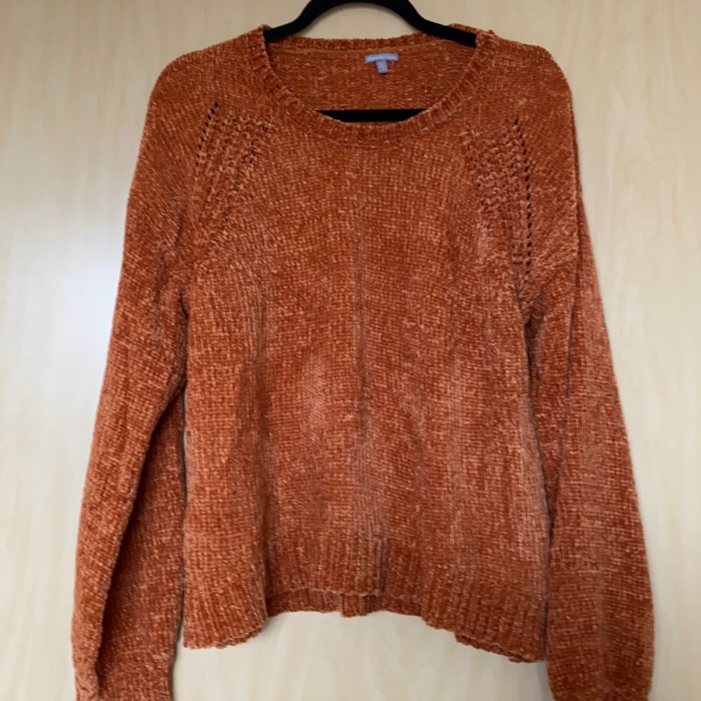 Super soft burnt orange sweater